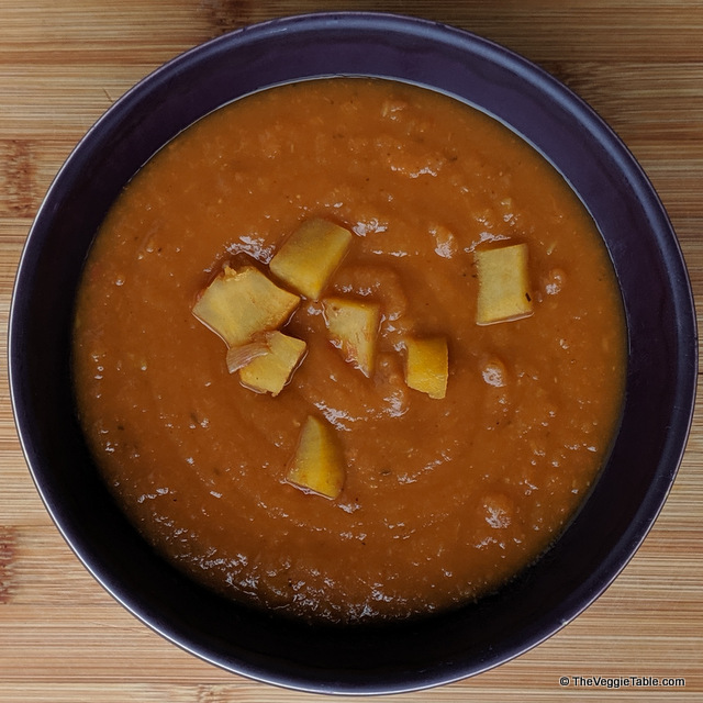 Sweet Potato-Tomato-Chipotle Soup
