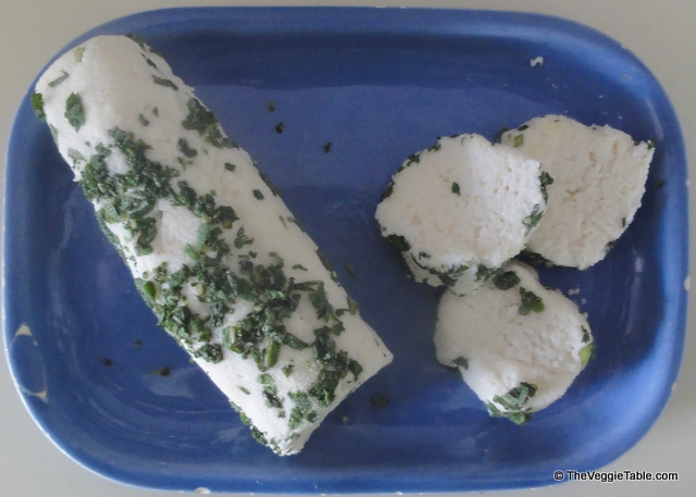 Almond chèvre cheese