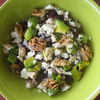 Bean Salad with Walnuts and Feta
