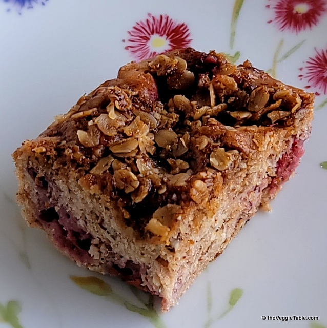 Vegan buttermilk coffee cake