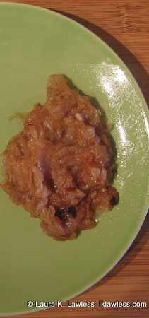 Caramelized onions after 1½ hours