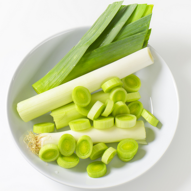 How to clean leeks