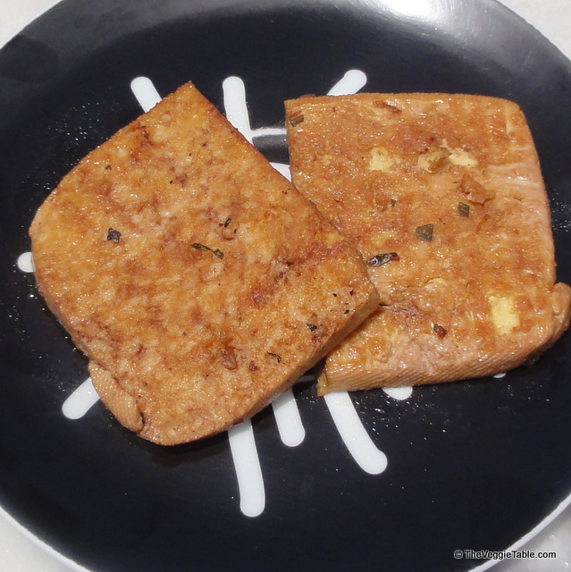 Corned Tofu - The Veggie Table