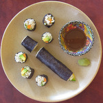 Vegan maki rolls