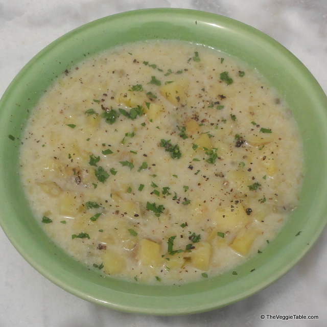 Potato leek soup