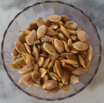 Roasted pumpkin seeds