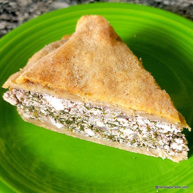 Vegan spanakopita