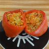 Stuffed red peppers