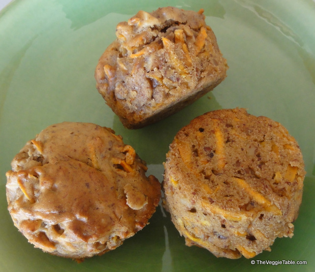 Vegan sweet potato muffins