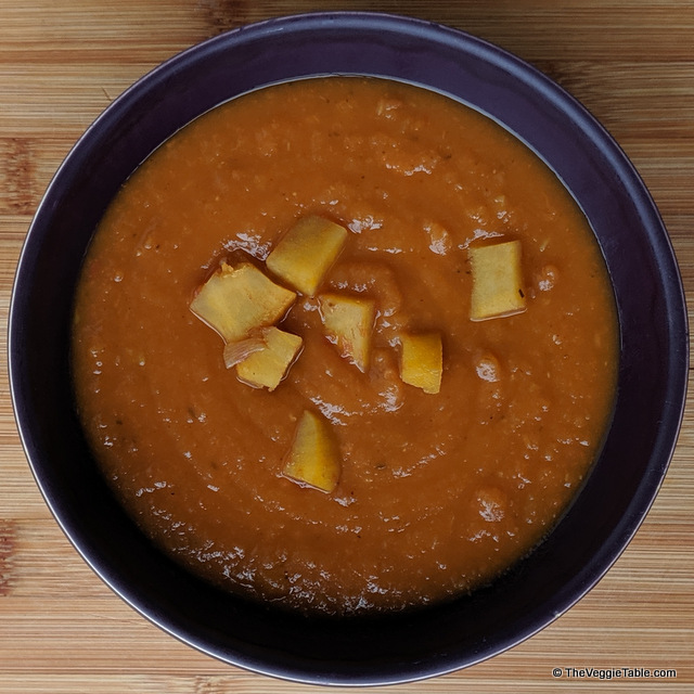 Sweet Potato-Tomato-Chipotle Soup