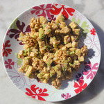 Tempeh chicken salad