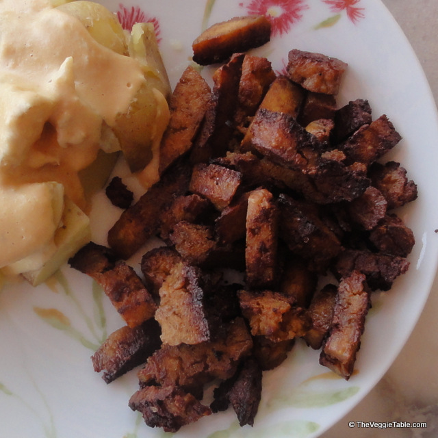 Tofu chicharrones