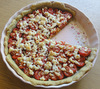 Tomato cheese tart