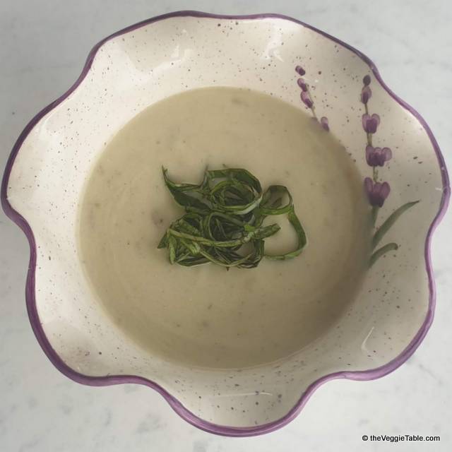 Vegan vichyssoise