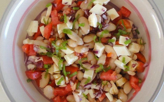 White Bean Salad - The Veggie Table