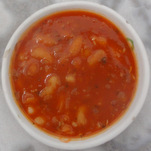 Tomato and white bean soup